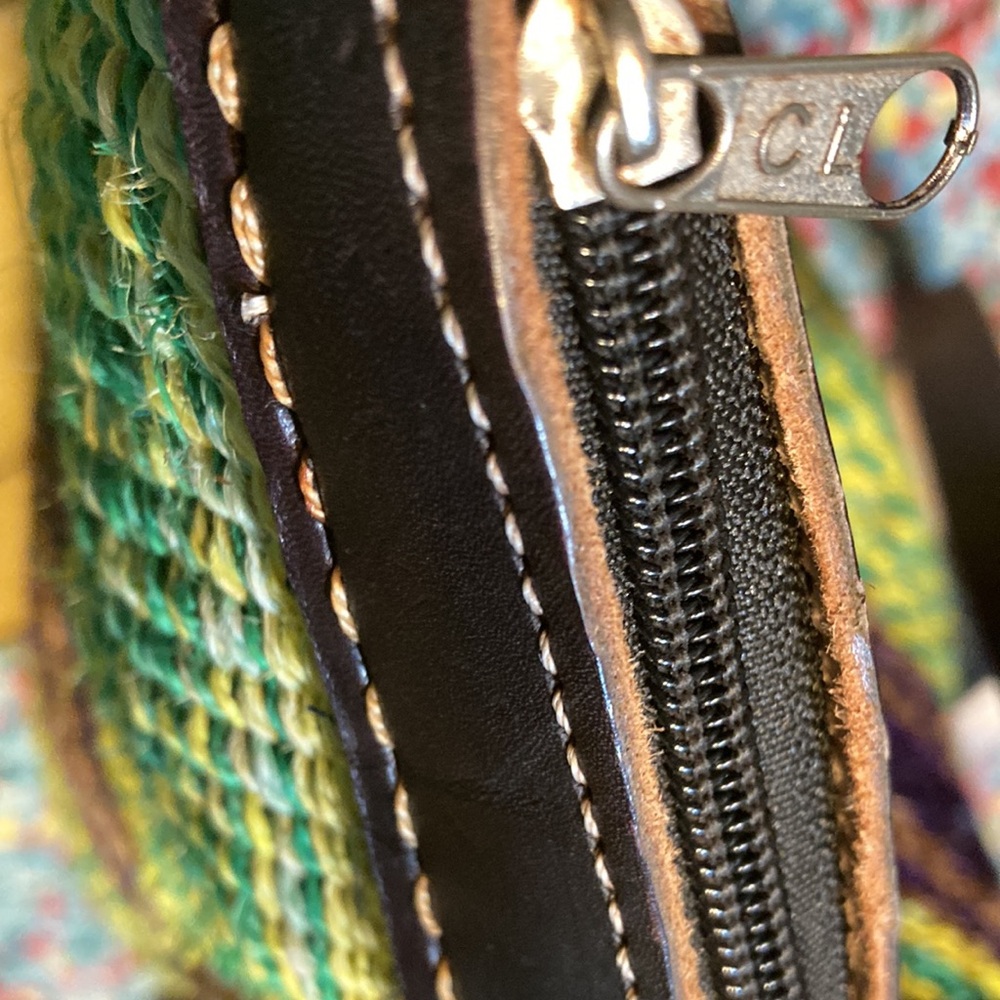 Multicolor Woven Tote Bag - Picture 5 of 8